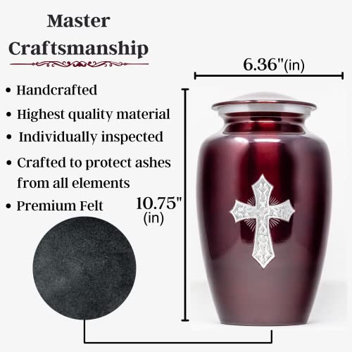 Cross Cremation Urns for Human Ashes