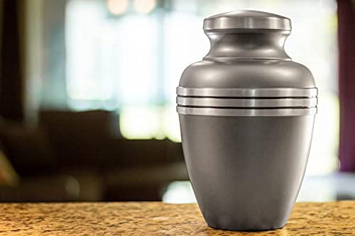 Pewter Urn for Ashes - Cremation Urn for Human Ashes